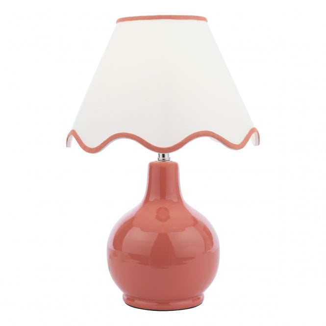 Laura Ashley  Bramhope Table Lamp Terracotta With Shade