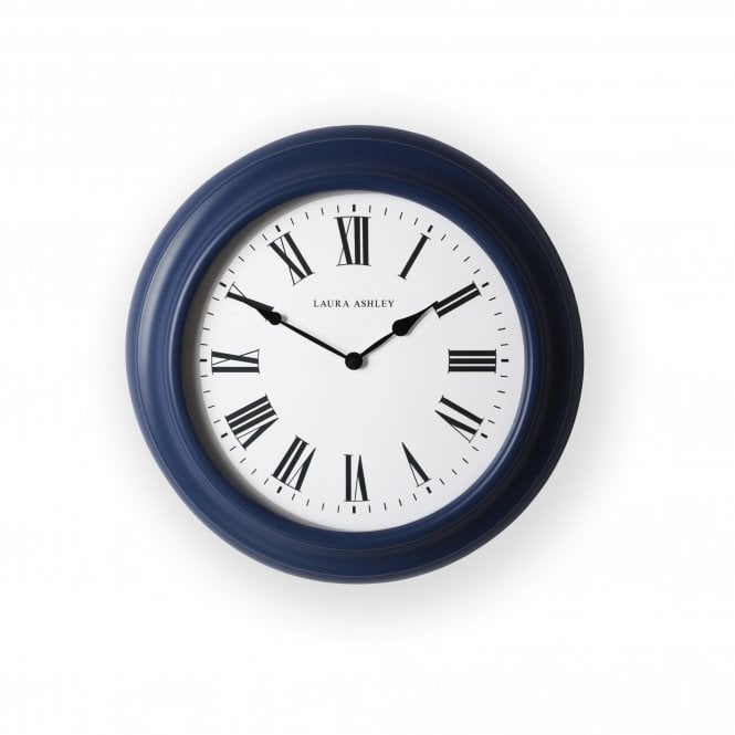 Laura Ashley  Brookvale Large Station Clock Dusky Seaspray 115787