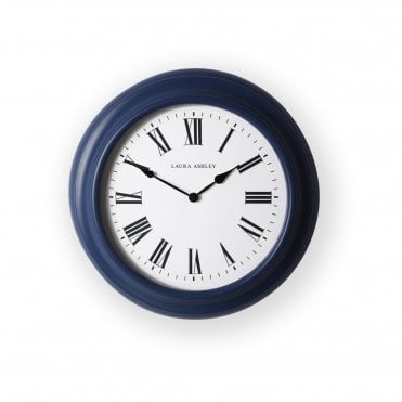 Laura Ashley Brookvale Large Station Clock Dusky Seaspray 115787