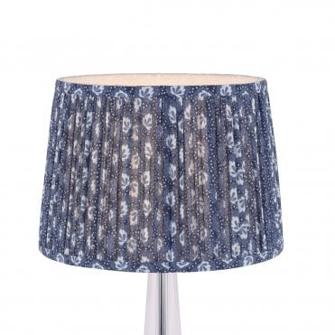Laura Ashley Calcot Pleated Shade Blue