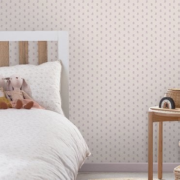 Laura Ashley Daisy Lavender Purple Wallpaper 119864