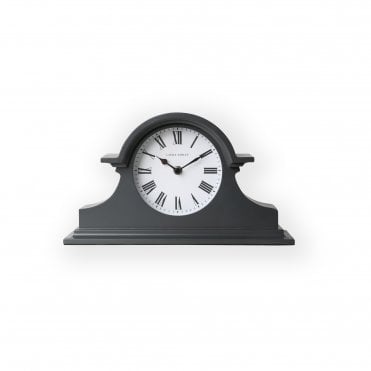 Laura Ashley Edith Mantel Clock Charcoal Grey Wall Art 115777