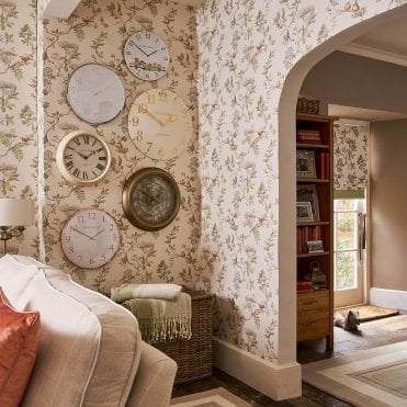 Laura Ashley Elderwood Natural Wallpaper 113346