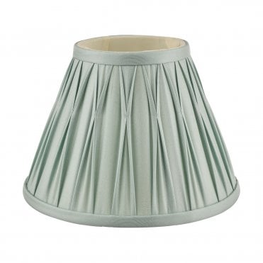 Laura Ashley Fenn Silk Empire Drum Shade Duck Egg 20cm/8 inch