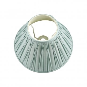 Laura Ashley Fenn Silk Empire Drum Shade Duck Egg 25cm/10 inch