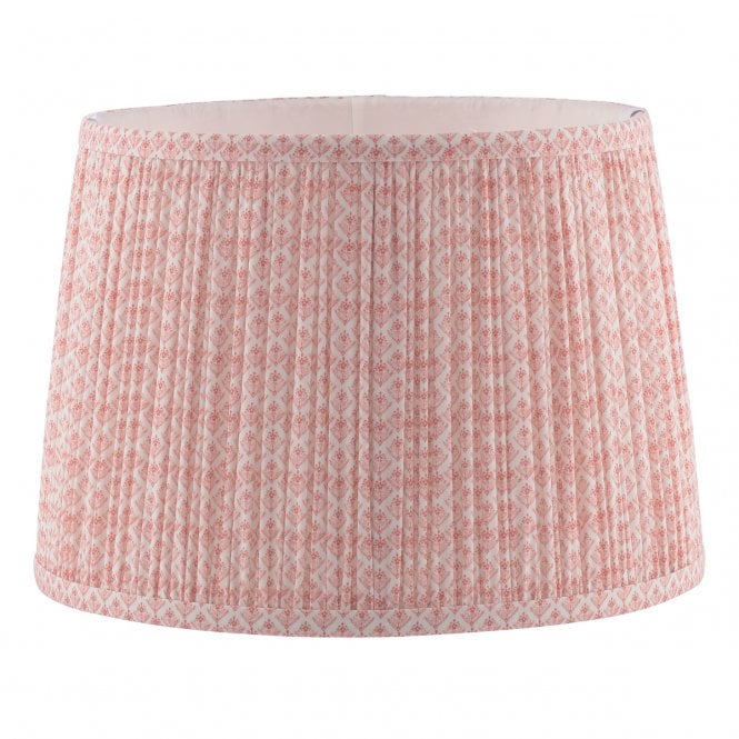 Laura Ashley  Gwendolen Pink Pattern Cotton Shade 30.5cm/12 inch