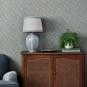 Laura Ashley Hemingway Seaspray Wallpaper 104317