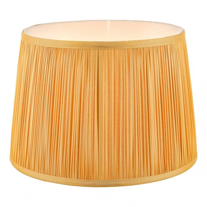 Laura Ashley  Hemsley Silk Shade Yellow Ochre 25.5cm/10 inch
