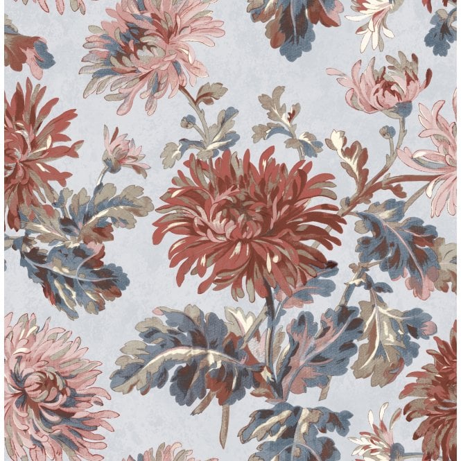 Laura Ashley  Maryam Crimson Wallpaper 114912