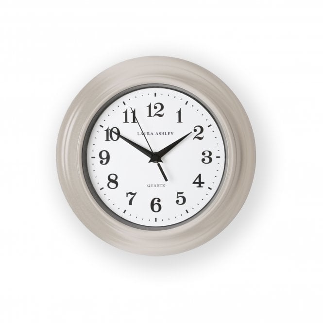 Laura Ashley  Newgale Small Kitchen Clock Dove Grey 115780