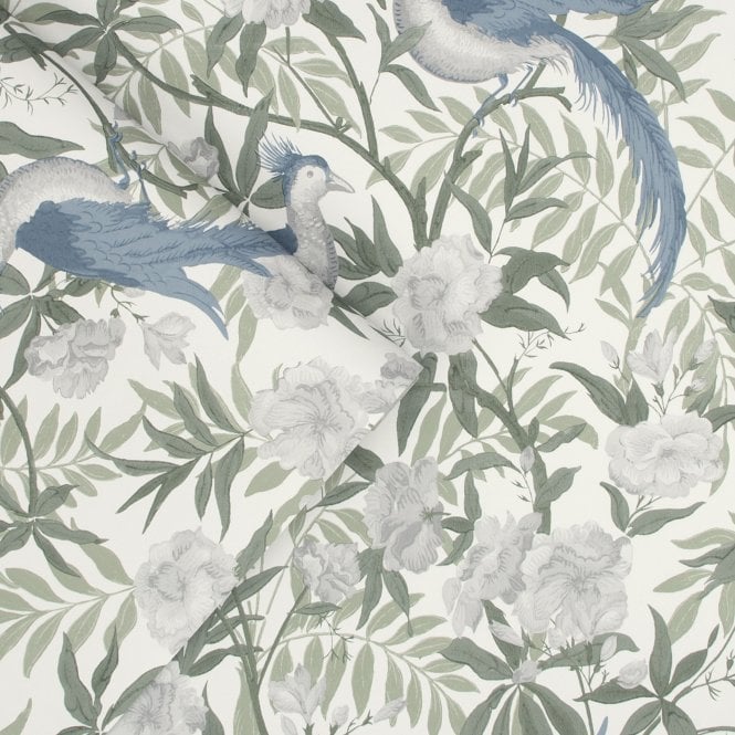 Laura Ashley  Osterley Sage Wallpaper 113403