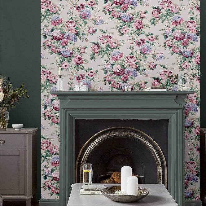 Laura Ashley  Pembrey Hazelnut Wallpaper 118469