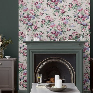 Laura Ashley Pembrey Hazelnut Wallpaper 118469