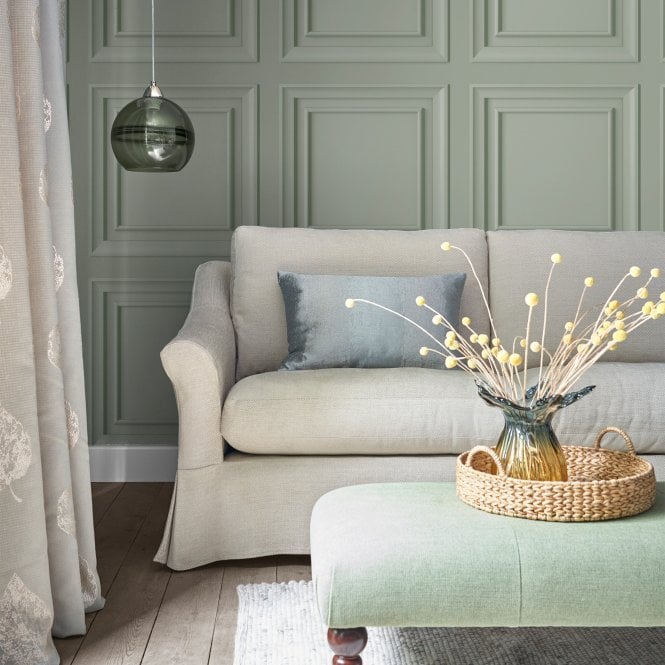 Laura Ashley  Redbrook Wood Panel Sage Wallpaper 114905