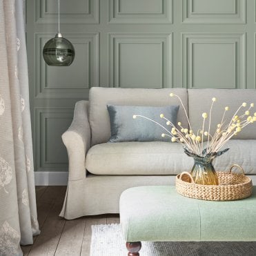 Laura Ashley Redbrook Wood Panel Sage Wallpaper 114905