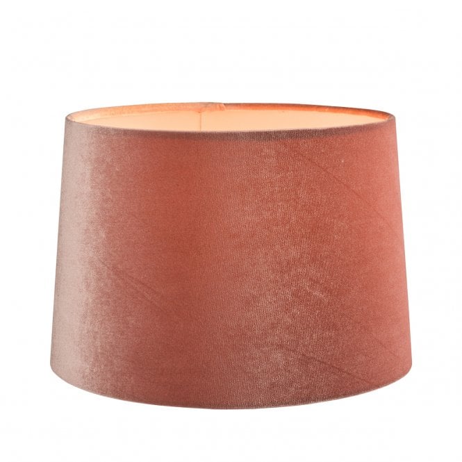 Laura Ashley  Velvet Empire Drum Shade Blush Pink 30cm/12 inch