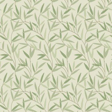 Laura Ashley Willow Leaf Hedgerow Wallpaper 113364