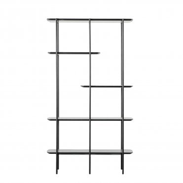 Linley Open DisplayUnit BlckMrble 900mm(w) x 330mm(D) x 1600mm(H)