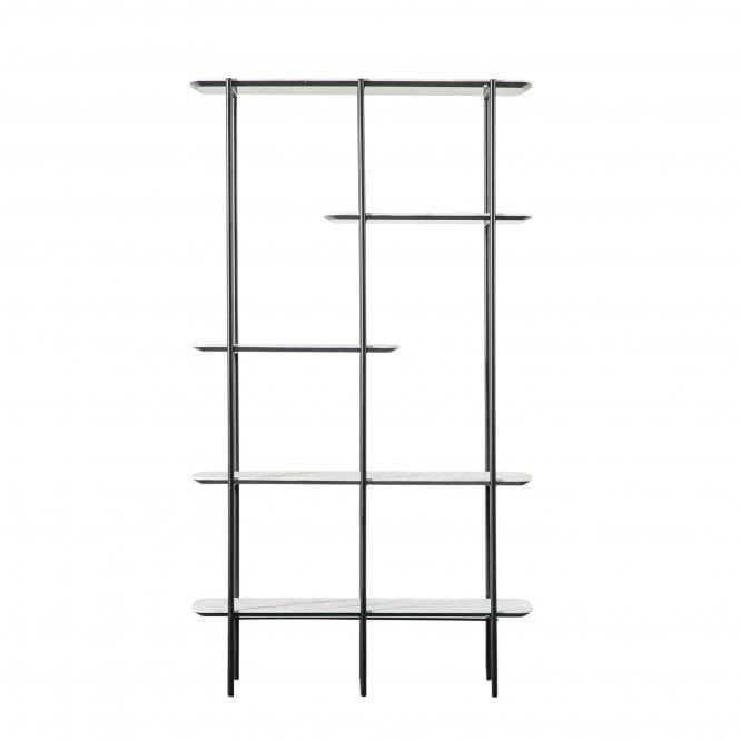 Linley Open DisplayUnit WhiteMble 900mm(w) x 330mm(D) x 1600mm(H)