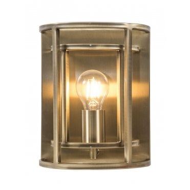 Chester 1 Light Wall Light Antique Brass