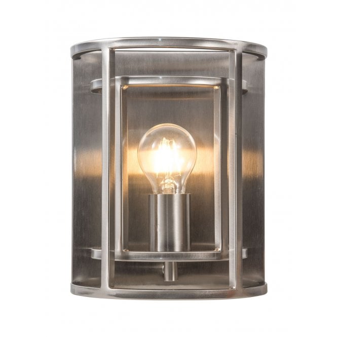 Magnalux Chester 1 Light Wall Light Satin Chrome