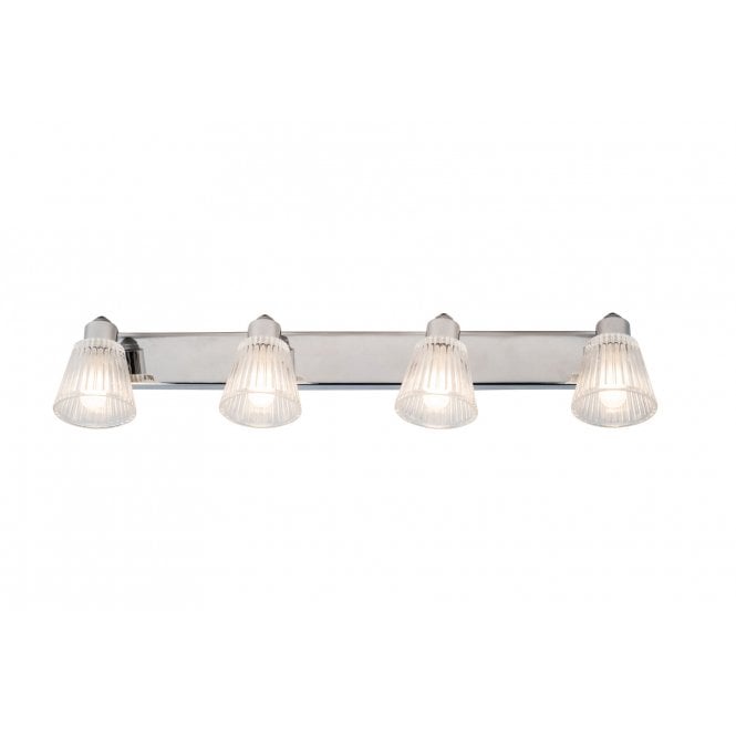 Magnalux Gatsby 4 Light Bathroom Ceiling Light Polished Chrome