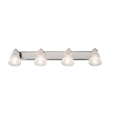 Gatsby 4 Light Bathroom Ceiling Light Polished Chrome