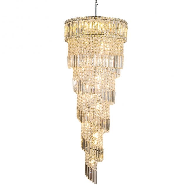Magnalux ISLA 21 Light Polished Chrome with Crystal Pendant