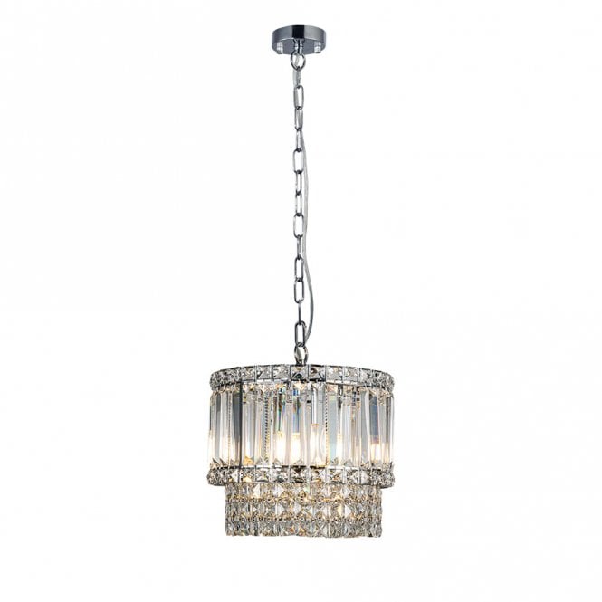 Magnalux ISLA 3 Light Polished Chrome with Crystal