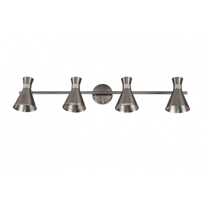Magnalux Pixar 4 Light Spotlight Bar Satin Chrome