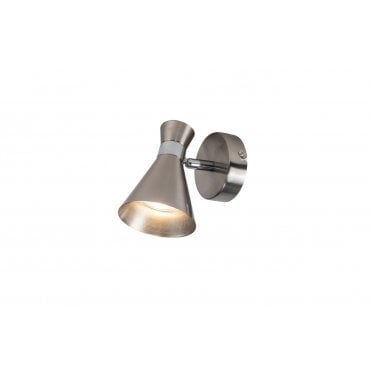 Pixar Single Spotlight Satin Chrome