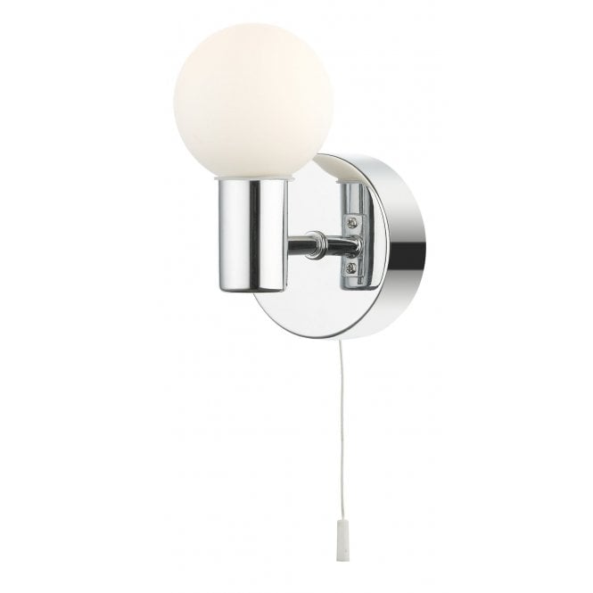 Magnalux Vanity 1 Light Wall Light Polished Chrome