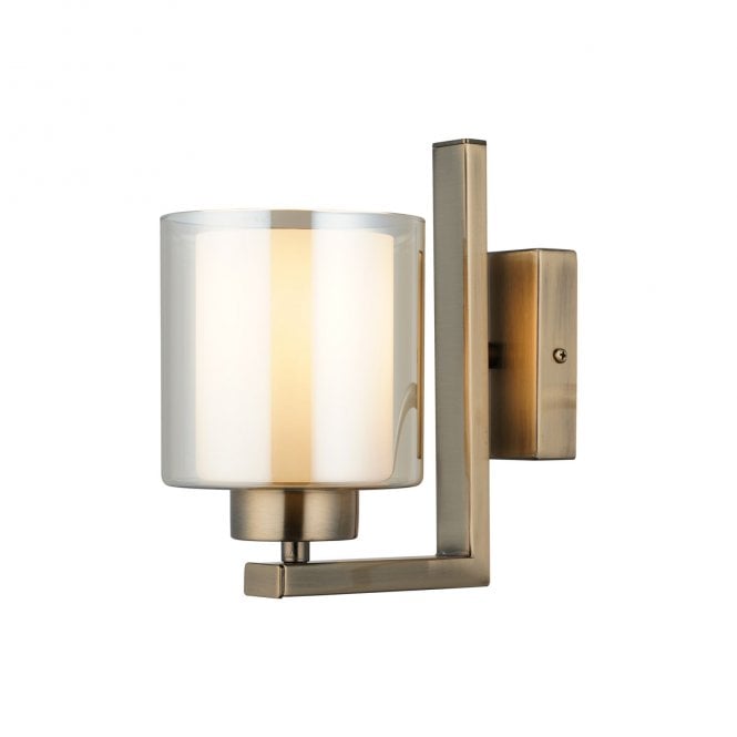 Magnalux Yara Antique Brass Wall Light