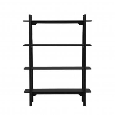 Newcombe Open Display Black 1200mm(w) x 400mm(D) x 1600mm(H)