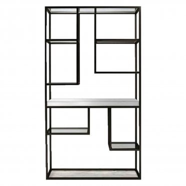Pendleton Open Display Unit Black 1000mm(w) x 400mm(D) x 1800mm(H)