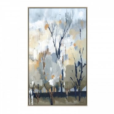 Silver Birch Blues Wall Art