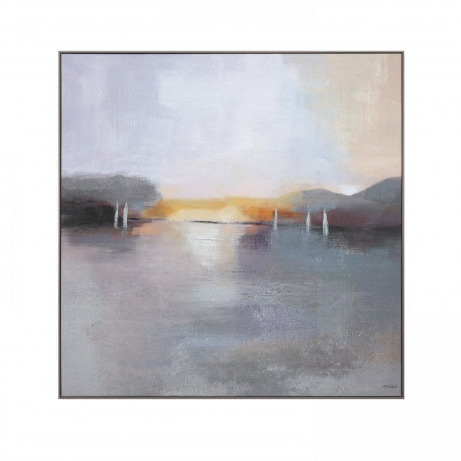 Sunset at Sea Wall Art