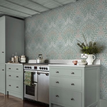 William Morris at Home Garden Cottage Blues 140496