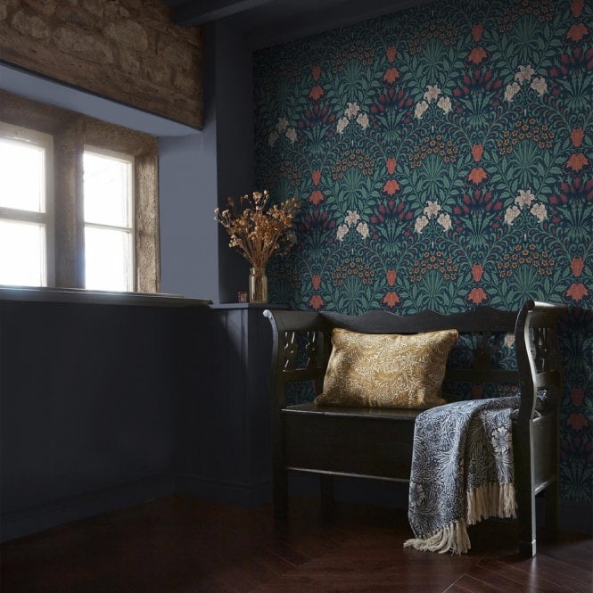 William Morris at Home Garden Moonlight 140494