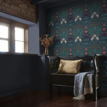 William Morris at Home Garden Moonlight 140494