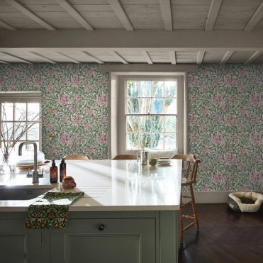 William Morris at Home Honeysuckle Blossom 140486