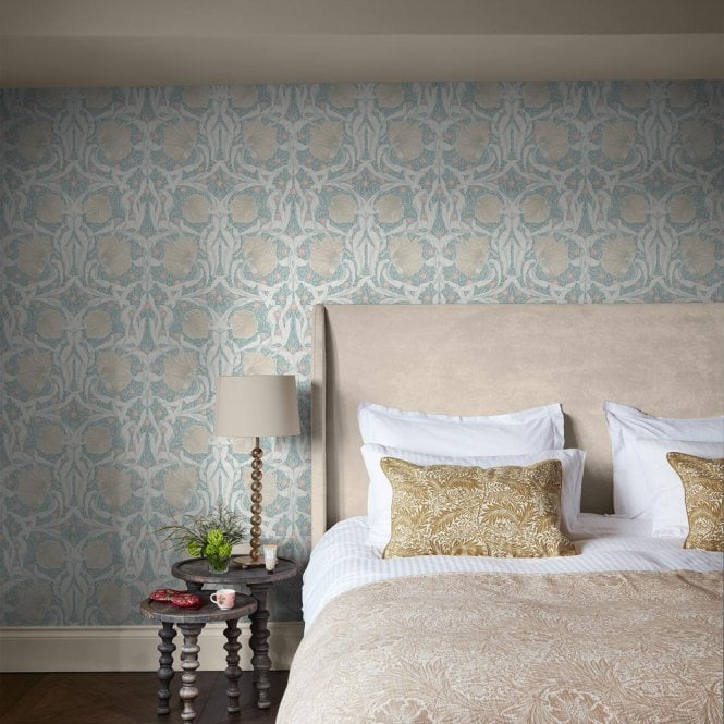 William Morris at Home Pimpernel Ocean 140507